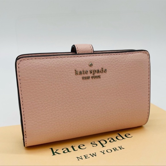 Kate Spade Leila Medium Compact Bifold Wallet Leather - Picture 2 of 8